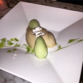 Gluten-free dessert from Dessert Club Chikalicious